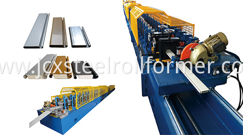 PU Foamed Double Layer Rolling Shutter Door Forming Machine